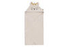 Cape de bain bébé Charlie Cat en éponge beige - Jollein