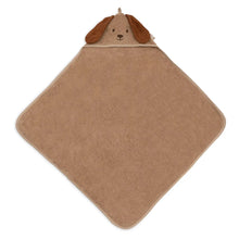  Cape de bain bébé Diego Dog en éponge marron - Jollein