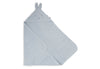 Cape de bain bébé bleue en coton éponge avec capuche Miffy Jollein