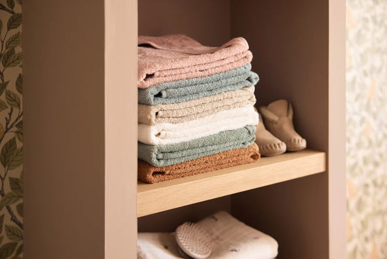 Cape de bain bébé wild rose en éponge douce – Jollein, sortie de bain avec capuche