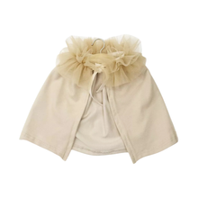  Cape Oxana lin avec col en tulle miel pour poupées Gordis – Minikane