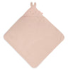 Cape de bain bébé Miffy Silk Rose rose Jollein avec capuche oreilles lapin