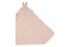 Cape de bain bébé Miffy Silk Rose rose Jollein avec capuche oreilles lapin