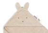 Cape de bain bébé Miffy Warm Sand Jollein beige avec capuche oreilles lapin