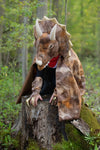 Cape déguisement tricératops enfant 4-8 ans avec griffes Great Pretenders costume dinosaure
