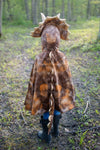 Cape déguisement tricératops enfant 4-8 ans avec griffes Great Pretenders costume dinosaure