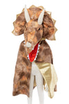 Cape déguisement tricératops enfant 4-8 ans avec griffes Great Pretenders costume dinosaure