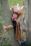 Cape déguisement tricératops enfant 4-8 ans avec griffes Great Pretenders costume dinosaure