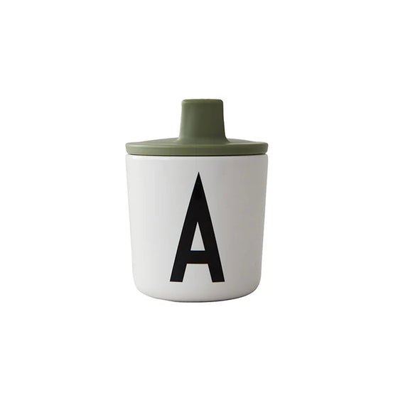 Capuchon pour tasse ecozen, vert sapin, Design Letters.