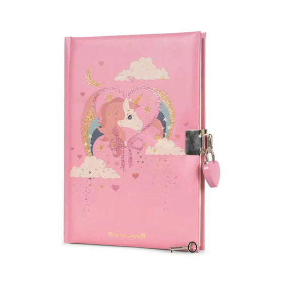 Carnet secret journal intime Horn star licorne Konges Slojd.