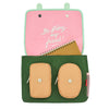 Cartable Mini Bubblegum Hello Hossy rose et vert pour enfants de 2 à 5 ans