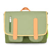 Cartable Mini Safari Hello Hossy vert sauge pour enfants de 2 à 5 ans
