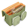 Cartable Mini Safari Hello Hossy vert sauge pour enfants de 2 à 5 ans