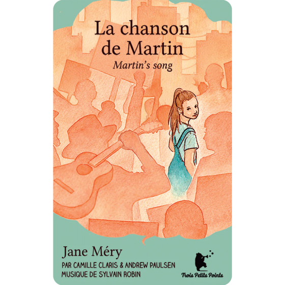 Carte audio Yoto La chanson de Martin – récit musical bilingue enfants
