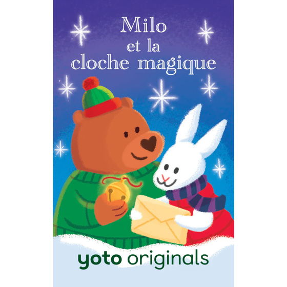 Carte audio Yoto « Milo et la cloche magique » – histoire de Noël pour enfants