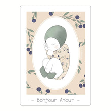  Carte "Bonjour amour" - Papier Poetic