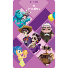  Carte à histoires Pixar 6 histoires Yoto.