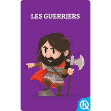  Carte à histoires pour enceintes Yoto Player et Yoto Mini, Quelle histoire : les guerriers.