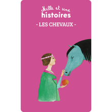  Carte à histoires pour enceintes Yoto Player et Yoto Mini, Mille et une histoires : les chevaux.