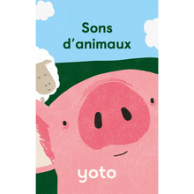  Carte à histoires pour enceintes Yoto Player et Yoto Mini, Sons d'animaux.