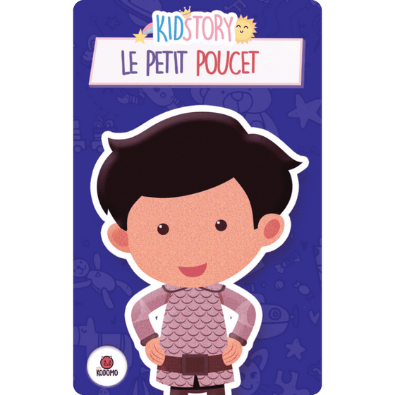 Carte à histoires pour enceintes Yoto Player et Yoto Mini, Le Petit Poucet.