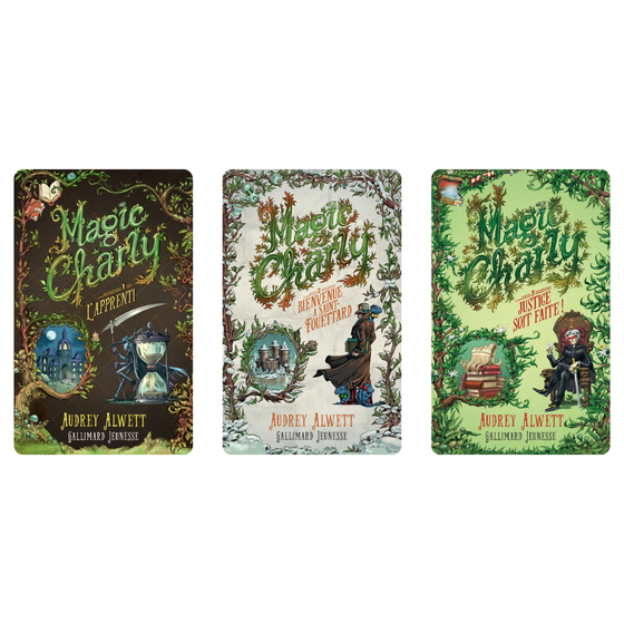 Carte audio Yoto Magic Charly – coffret 3 histoires jeunesse d’Audrey Alwett