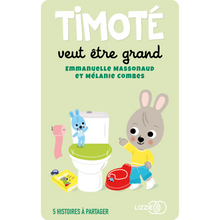  Carte à histoires Timoté veut être grand Yoto.