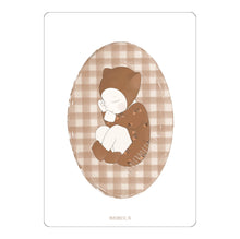  Carte postale illustrée Bébé Vichy Noisettes Papier Poetic – Ma Biche concept store