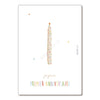 Carte premier anniversaire enfant avec bougie illustrée Papier Poetic