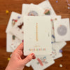 Carte premier anniversaire enfant avec bougie illustrée Papier Poetic