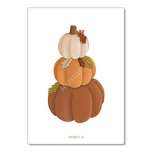  Carte postale pile de citrouilles automne Halloween décoration – Papier Poetic