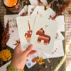 Carte postale Pinata cheval Papier Poetic 