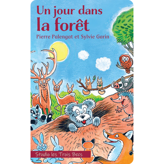 carte audio Yoto, histoires nature, conte forêt, animaux sauvages, découverte sonore, éveil sensoriel, aventure enfant, éducation à l'environnement, Yoto Player, Studio les Trois Becs.