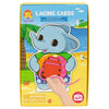 Cartes à lacer enfants Fête sur la plage avec animaux – Tiger Tribe