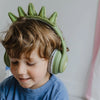 Casque audio enfant Bluetooth Kidywolf Dino avec oreilles amovibles
