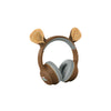 Casque audio enfant Bluetooth Kidywolf Ours avec oreilles amovibles