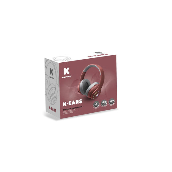 Casque audio Bluetooth enfant bleu Kidywolf avec volume limité