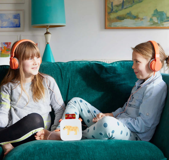 Casque audio filaire Yoto orange pour enfant 