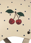 casque velo enfant konges slojd navy dots cerises protection ajustable