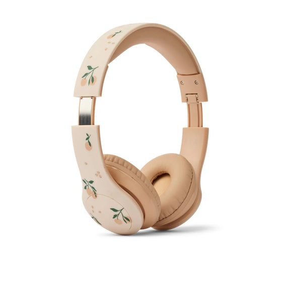 Casque sans fil Quinn Peach Sea Shell pliable et rechargeable Liewood.