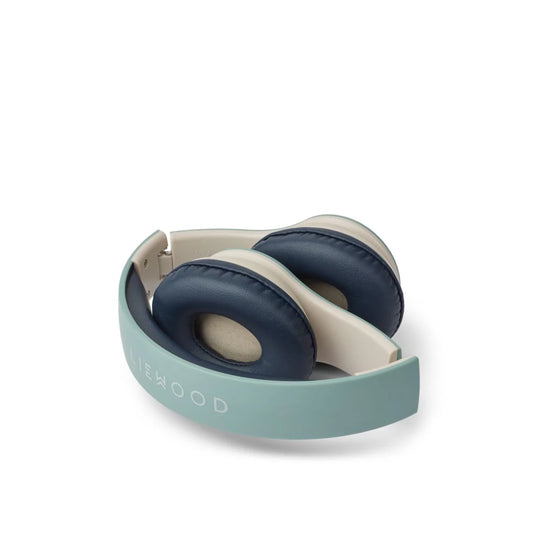 Casque sans Fil Quinn Peppermint pliable et rechargeable Liewood.