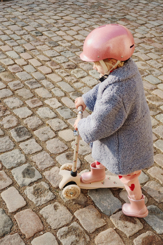 casque pour vélo glitter, konges slojd. 