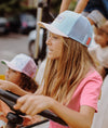 Casquette enfant et maman Mini Lagoon Hello Hossy.