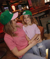 Casquette enfant Hello Hossy Mini Green verte avec visière rose – accessoire enfant été tendance concept store famille