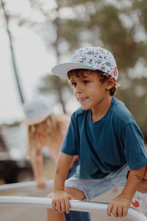 Casquette enfant et papa Hossegor Hello Hossy.