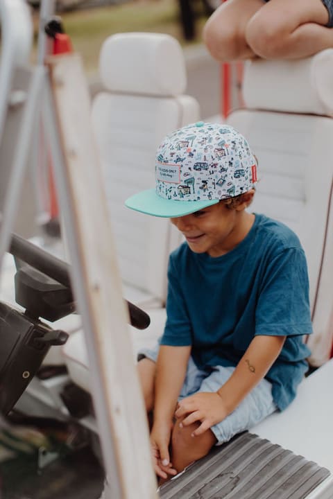 Casquette enfant et papa Hossegor Hello Hossy.