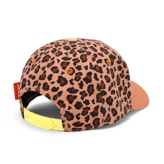 Casquette Hello Hossy enfant Léopard 8 imprimé animal avec broderie "Whatever"