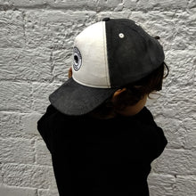  Casquette velours et sherpa pour enfant, Pearl Grey, Poule Party.