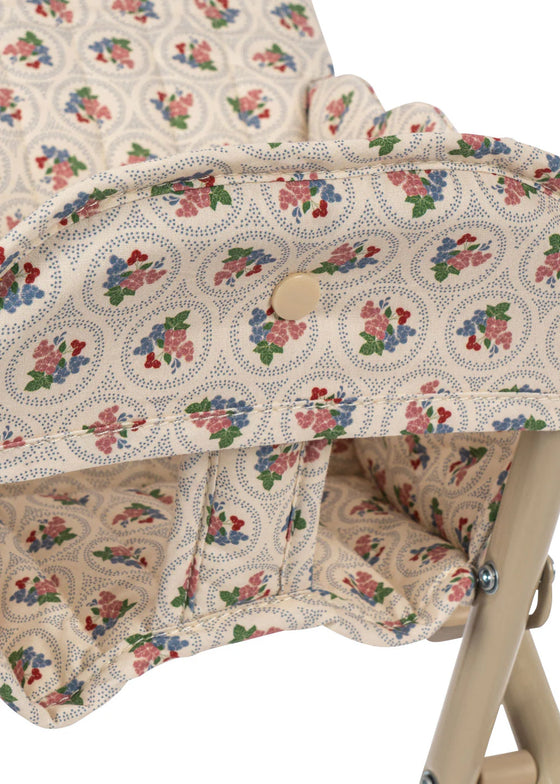 Chaise haute pour poupée imprimé Verona – Konges Sløjd