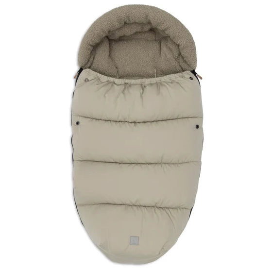 Chancelière déferlante pour poussette, couleur olive green, marque Jollein.